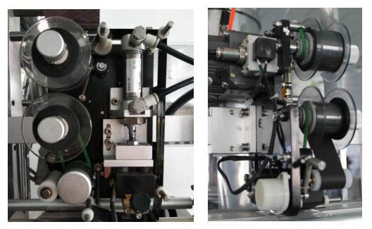 Automatic two lanes gel sachet packing machine parts Tự động hai làn đường gói gel đóng gói gel03