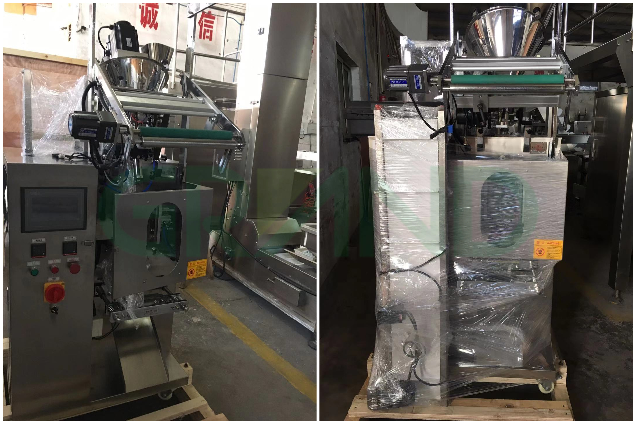 Thái Lan ----- Máy đóng gói Sachet cho khách hàng của Thái Lan
