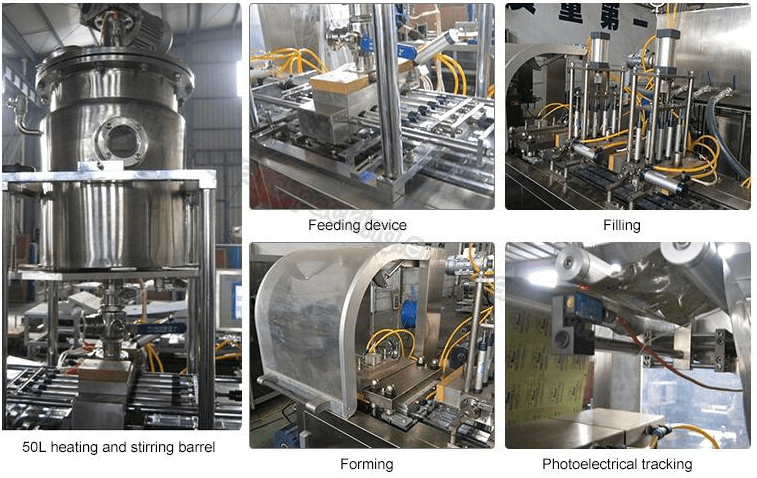 Chi tiết m&aacute;y đ&oacute;ng g&oacute;i phồng rộp