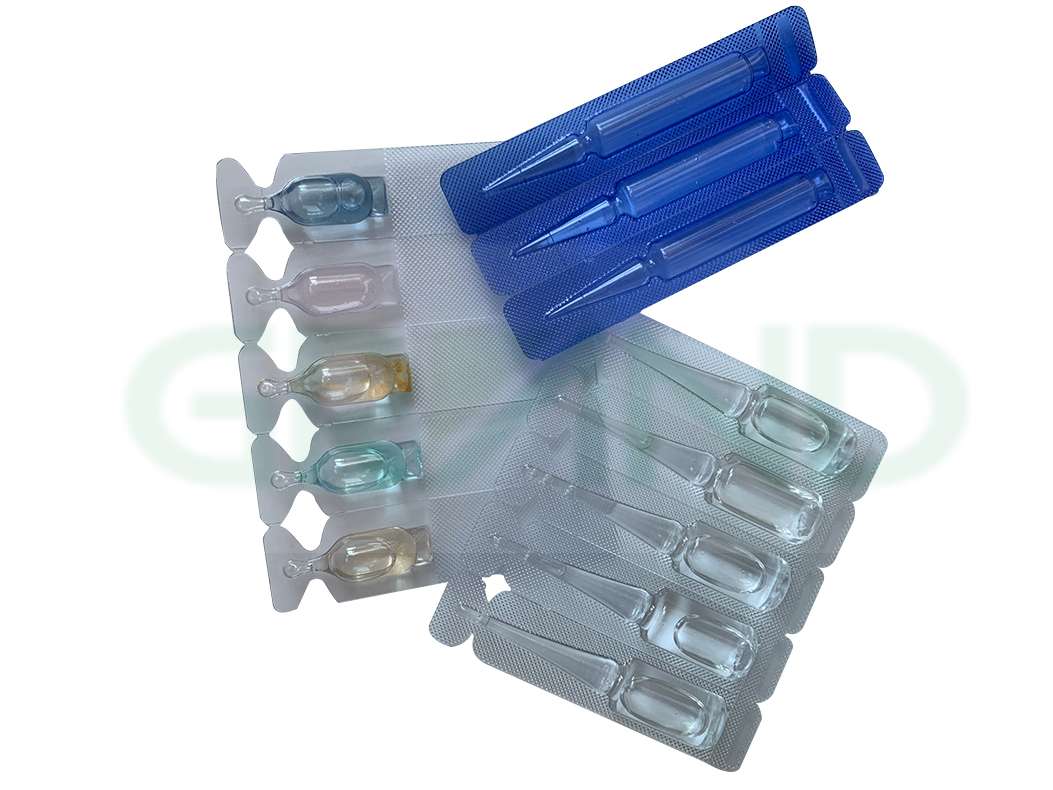 ampoule nhựa cho chất lỏng essnetial axit hyaluronic