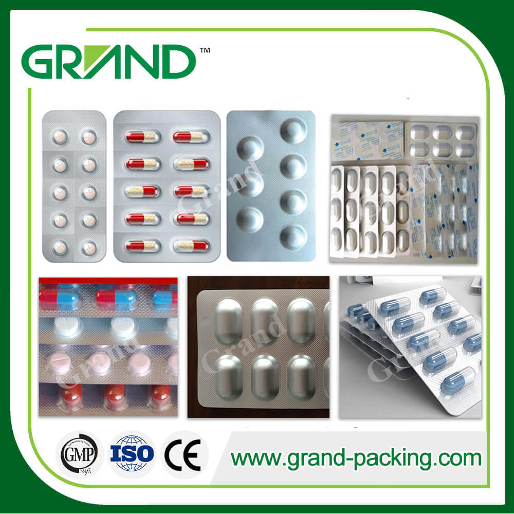Mini Alu nhựa chất lỏng sô cô la tự động máy đóng gói vỉ cho sô cô la đóng gói 