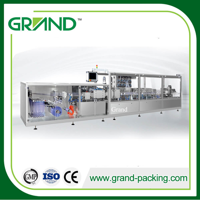 GGS-240 P15 ampoule nhựa làm đầy máy niêm phong cho chất lỏng/thuốc trừ sâu/chất lỏng