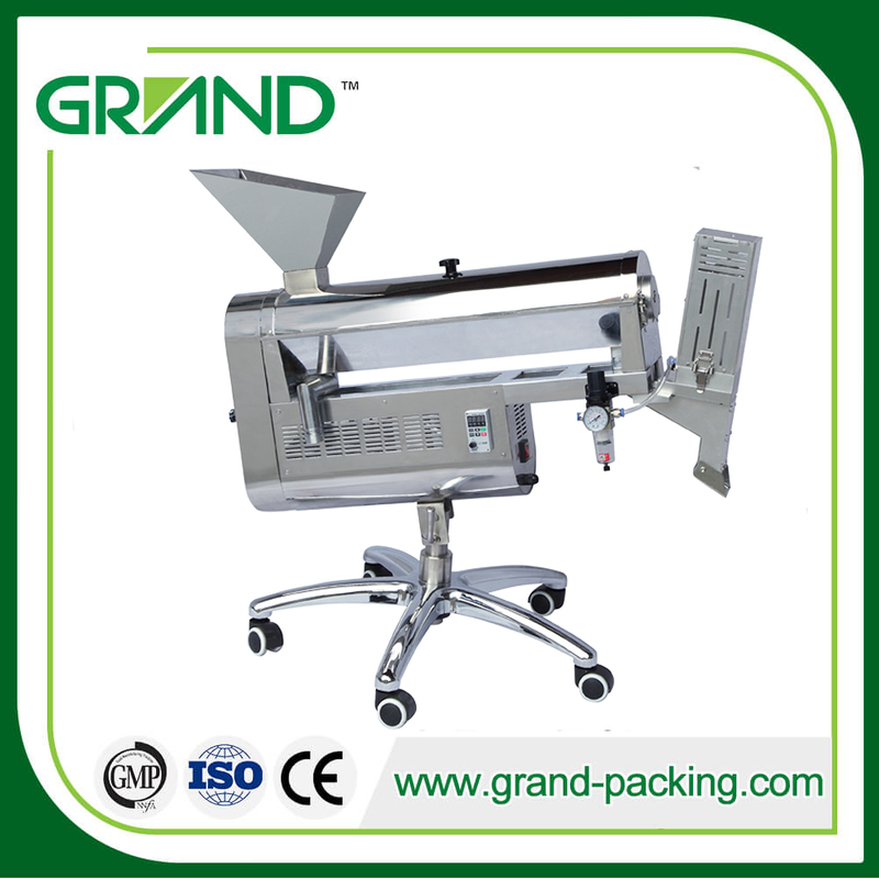 Máy đánh bóng viên nang với bộ sắp xếp