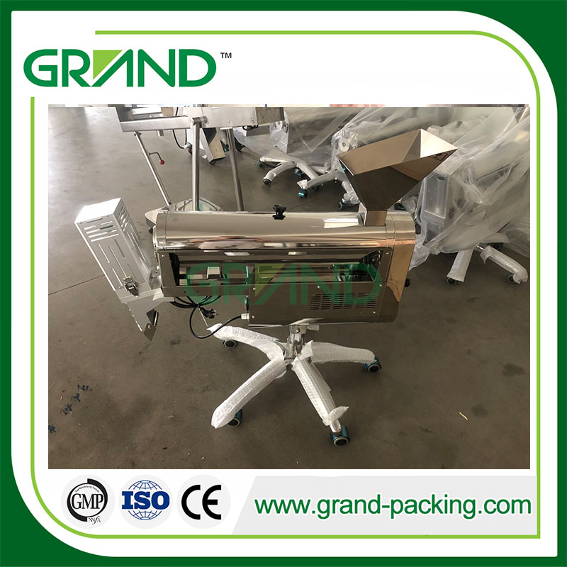 Máy đánh bóng viên nang với bộ sắp xếp