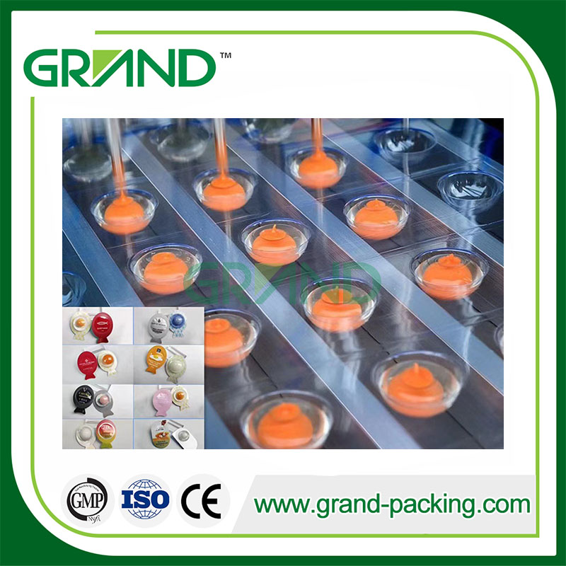 DPP-80 mứt/ mật ong/ nước sốt/ máy đóng gói vỉ