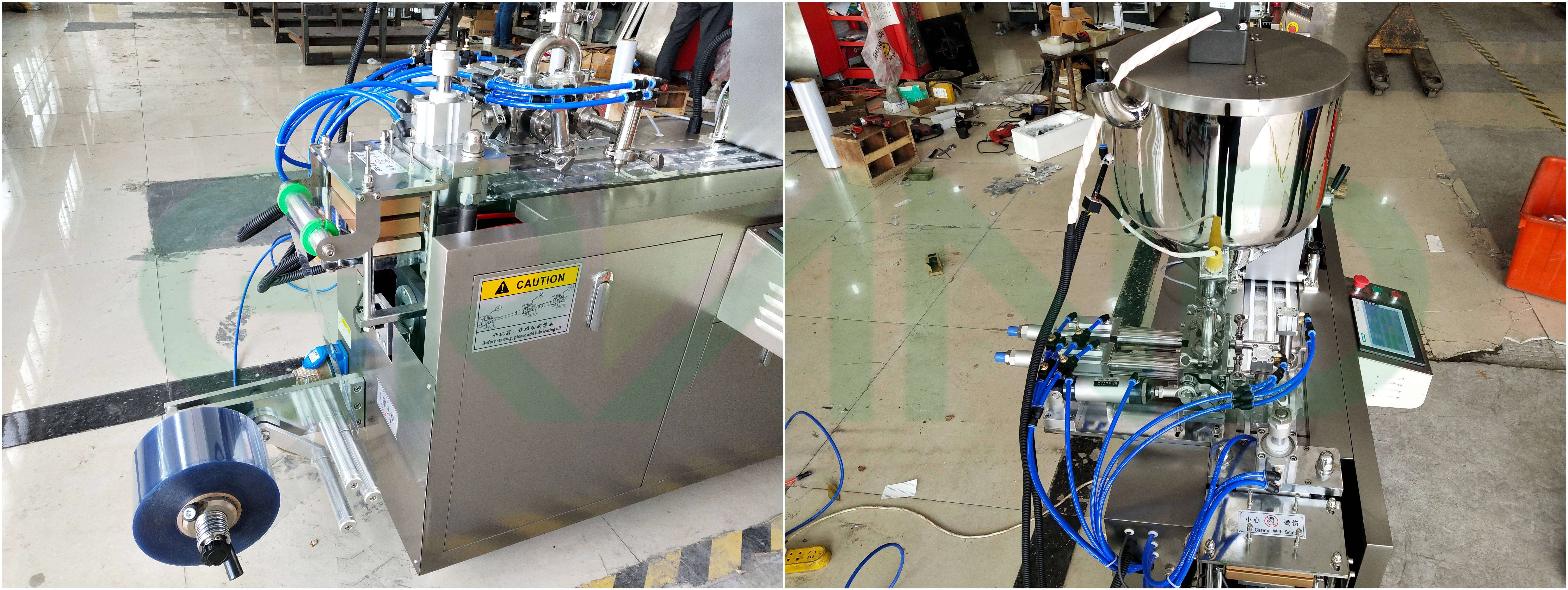 m&aacute;y đ&oacute;ng g&oacute;i phồng rộp chất lỏng