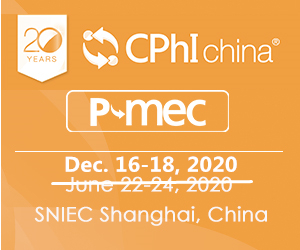 Thông báo sắp xếp lại của CPHI & P-MEC China 2020